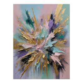 Póster Bloom cósmico