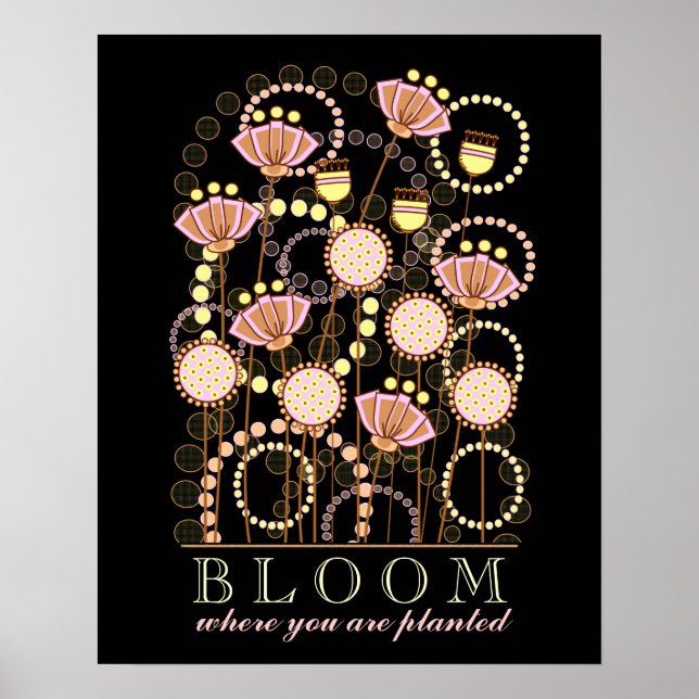 Póster BLOOM donde estás plantado (Frente)