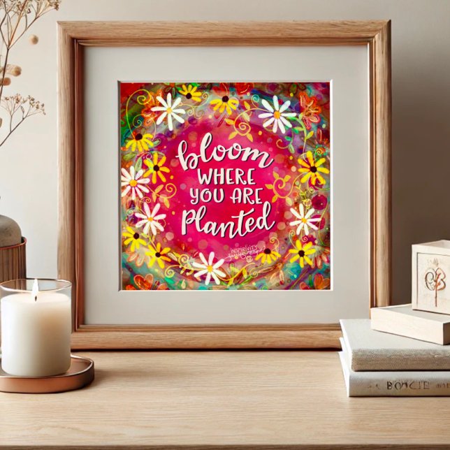 Póster Bloom Donde Se Plantan Inespiritualidad De Cita (Subido por el creador)