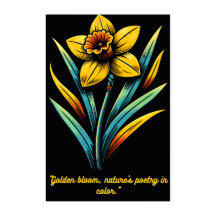 Bloom dorado: Un tributo a la poesía de la natural