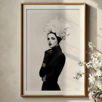 Bloom Escultural: Moda monocroma vanguardista