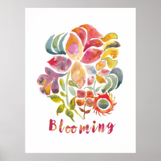Póster Blooming