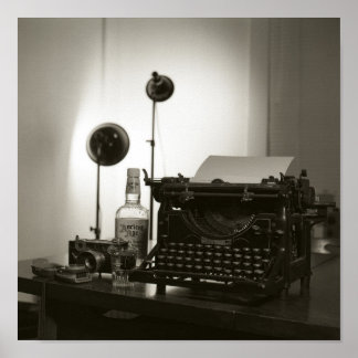 Póster Bloque de escritores