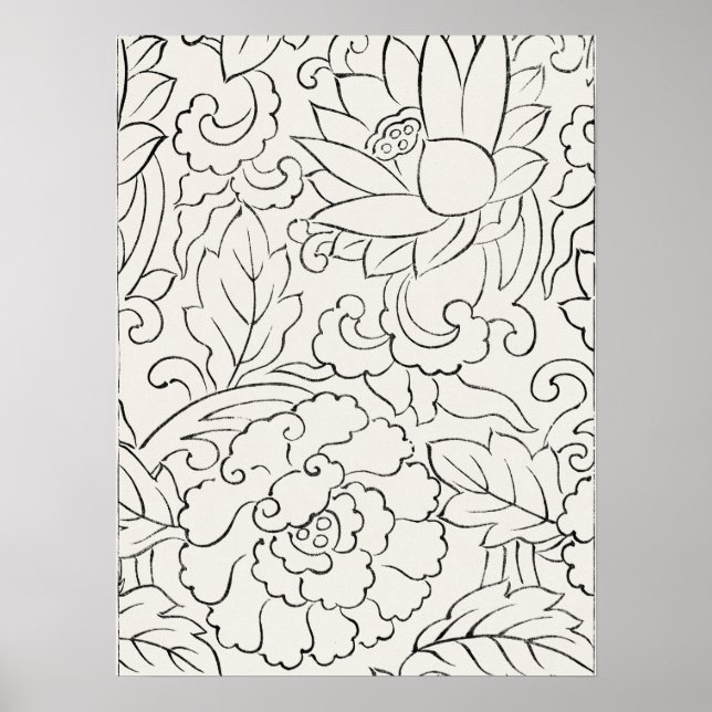 Póster Bloque de madera de época japonés: imprima Yatsuo  (Frente)