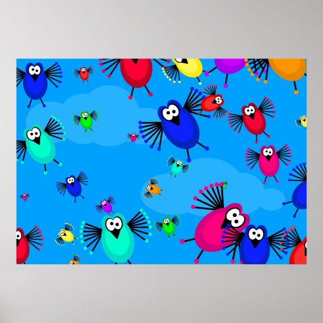 Póster Bloqueo de aves (Frente)