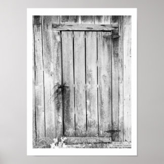 Póster Bloqueo de la puerta de la barra
