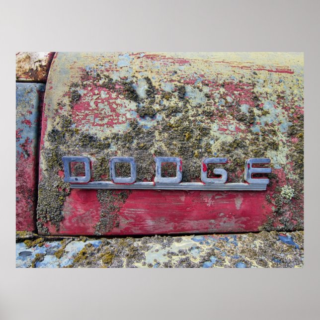 PÓSTER BLOQUEO DEL CAPÓ DEL CAMIÓN DE DODGE 1947 (Frente)