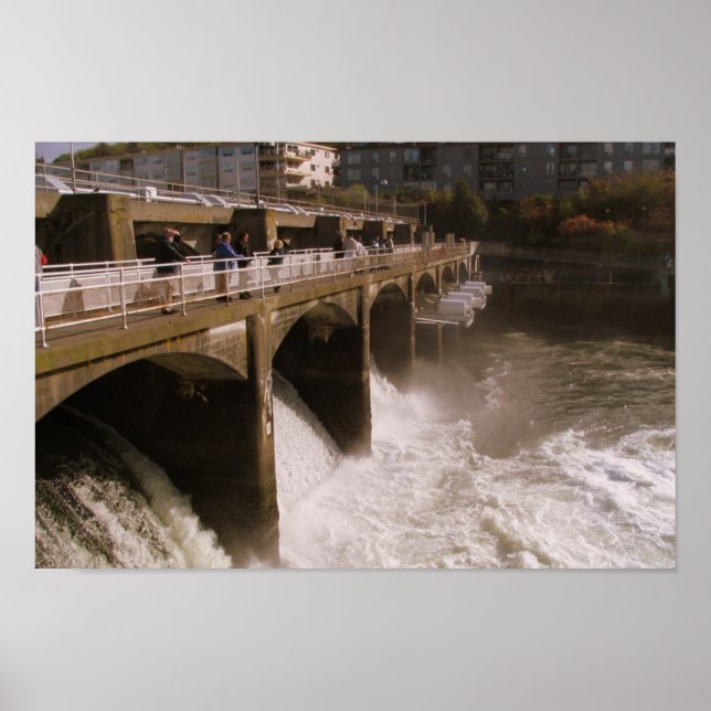 Póster Bloques de Ballard - Seattle, WA (Frente)