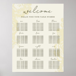 Póster Bloques dorados