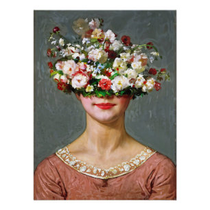 Póster "Blossom Bonnet" Helen - Sociedad de Arte y Floral