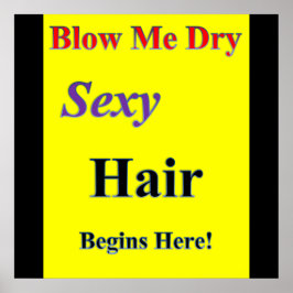 Póster Blow me Dry Poster Matte