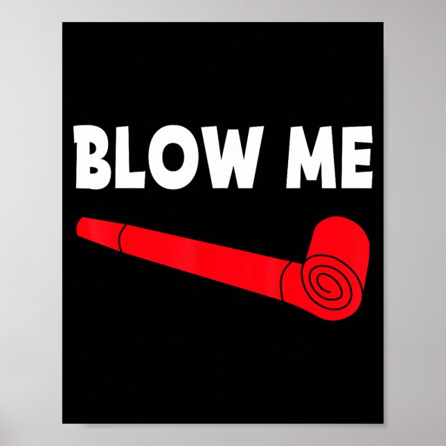 Póster Blow Me Funny Couples Tee Valentine's Day Couple M (Frente)