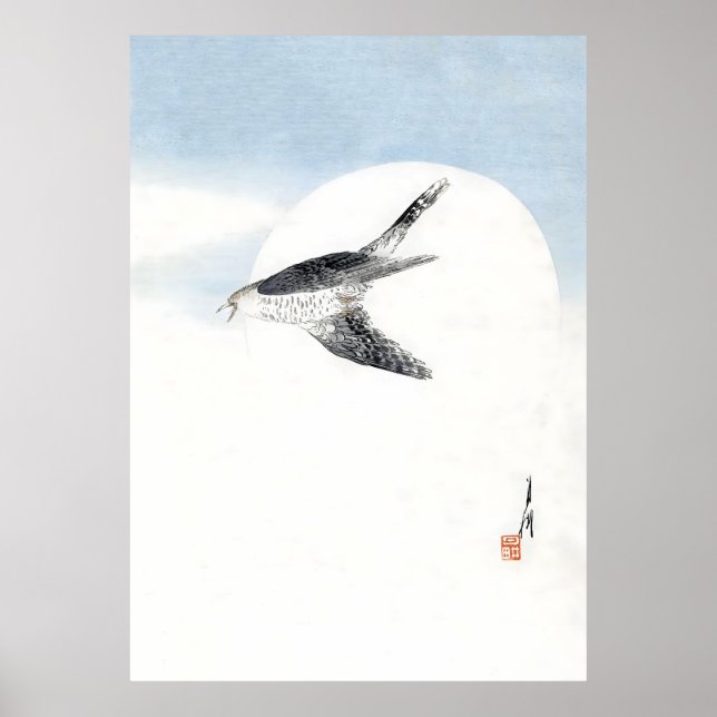 Póster Blue and White (Frente)