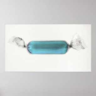Póster Blue Candy
