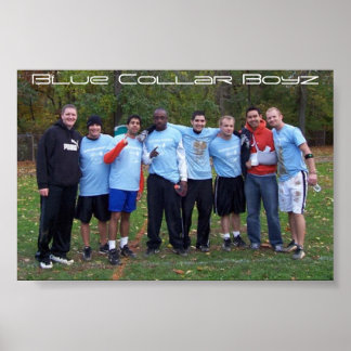 Póster Blue Collar Boyz