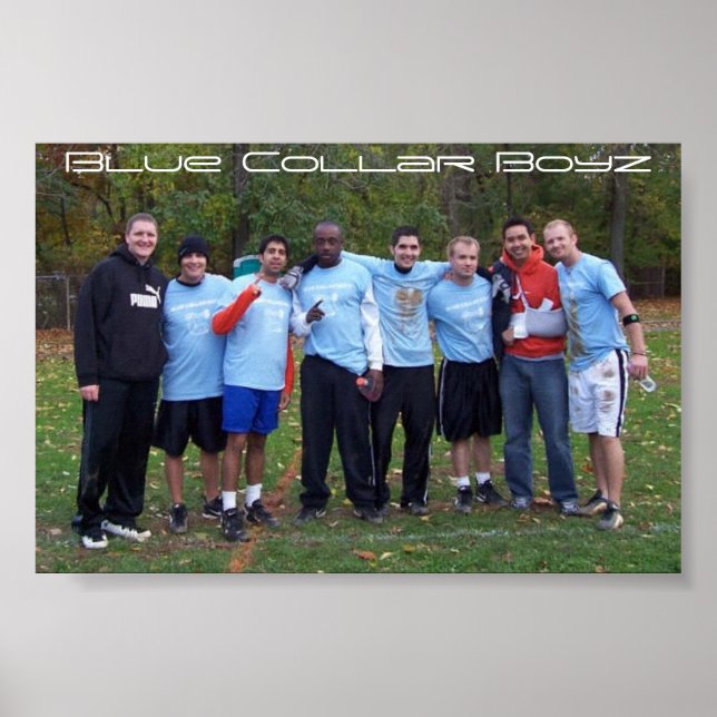 Póster Blue Collar Boyz (Frente)