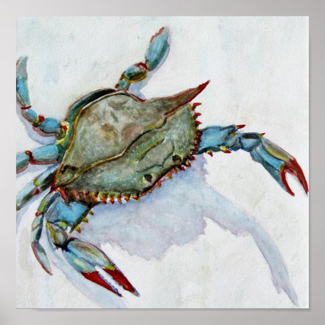 Póster Blue Crab (Frente)