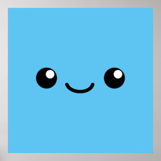 Póster Blue Cutie