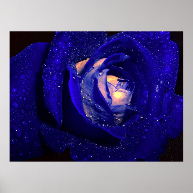 Póster blue diamonds (Frente)