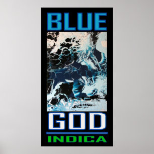 PÓSTER BLUE DIOS INDICA