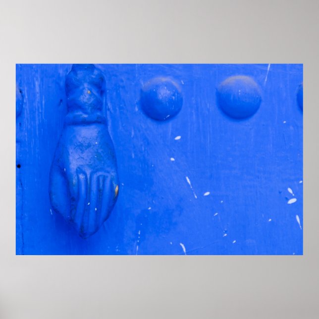 Póster Blue Door Knocker (Frente)