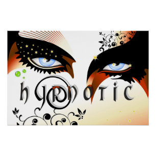 Póster Blue Eyes Fashion Make Up