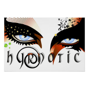 Póster Blue Eyes Fashion Make Up