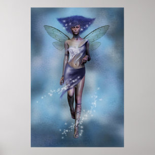 Póster Blue Fairy