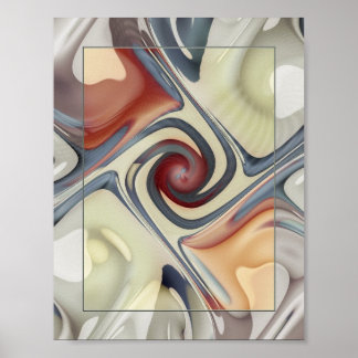 Póster Blue Gnarly