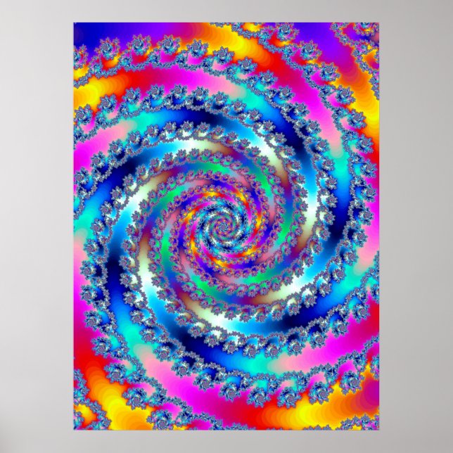 Póster Blue Hurricane I (Frente)