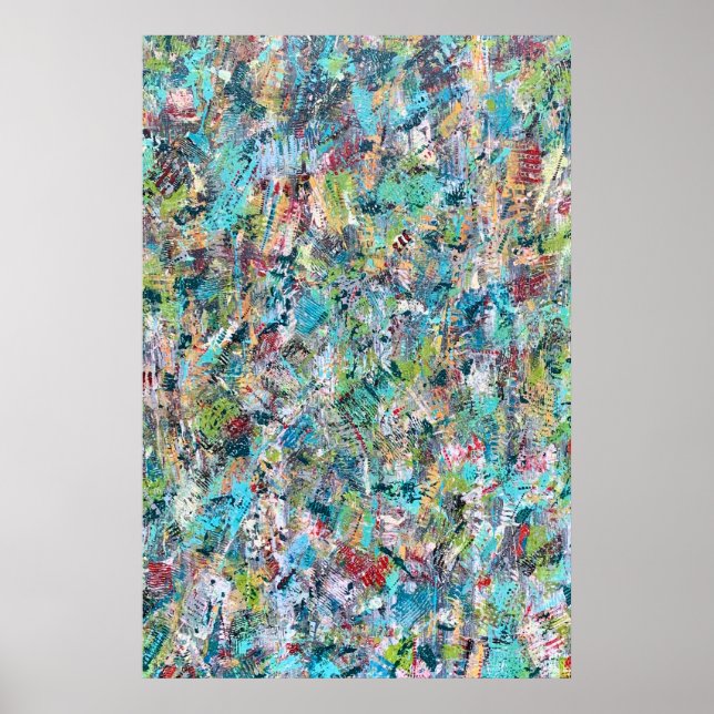 Póster Blue Meadow 24 x 36 Poster (Frente)