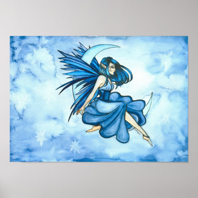 Póster Blue Moon Fairy (Frente)