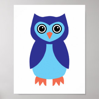 Póster Blue Owl