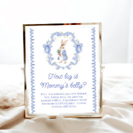 Póster Blue Peter Rabbit: ¿Qué tan grande es el Belly de 