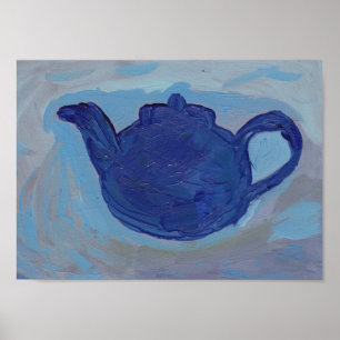 Póster Blue Pot