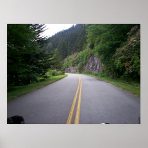 Póster Blue Ridge Motorcycle Ride 8