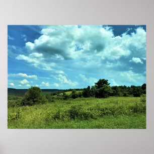 Póster Blue Ridge Parkway cerca de Floyd, Virginia
