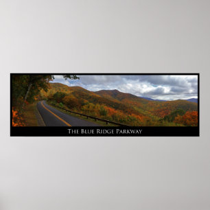 Póster Blue Ridge Parkway in Fall