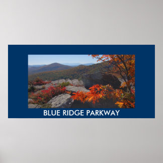 Póster Blue Ridge Parkway Photo Poster