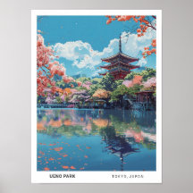 Blue Sky en Ueno Park Tokyo Viajes de época Japón