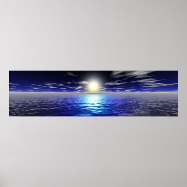 Póster Blue Sunrise (Frente)