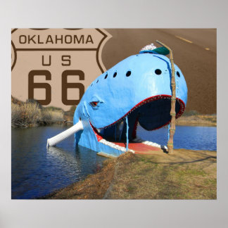 Póster Blue Whale at Catoosa