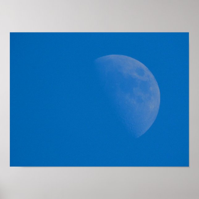 Póster Blue Winter Moon (Frente)