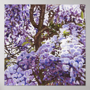 Póster Blue wisteria 2011