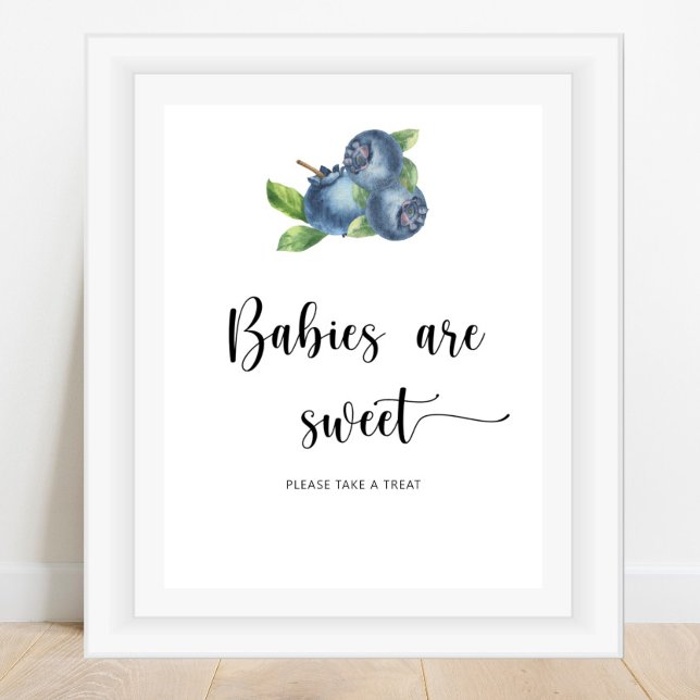 Póster Blueberry - los bebés son dulces (Subido por el creador)