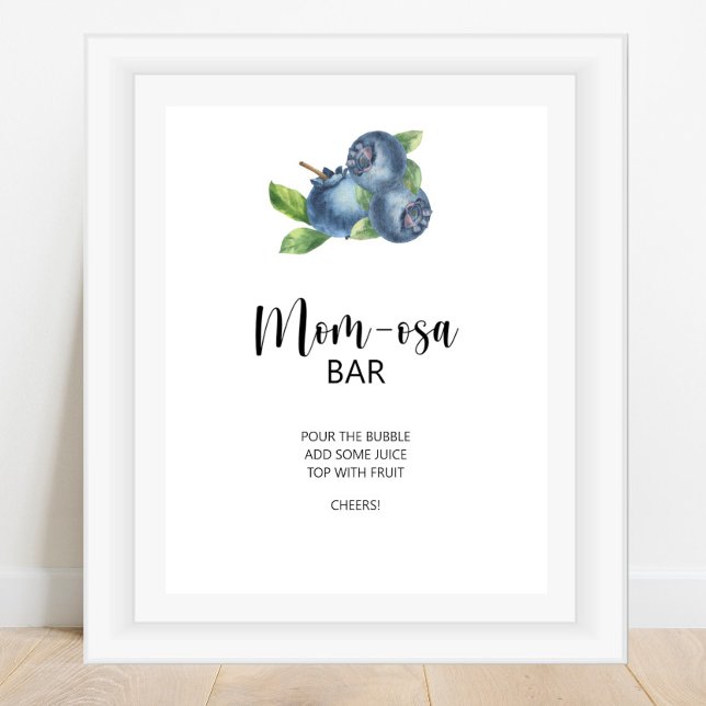 Póster Blueberry \ Mom-osa bar (Subido por el creador)