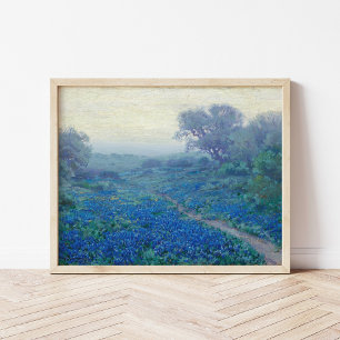 Póster Bluebonnets al amanecer   Julian Onderdonk