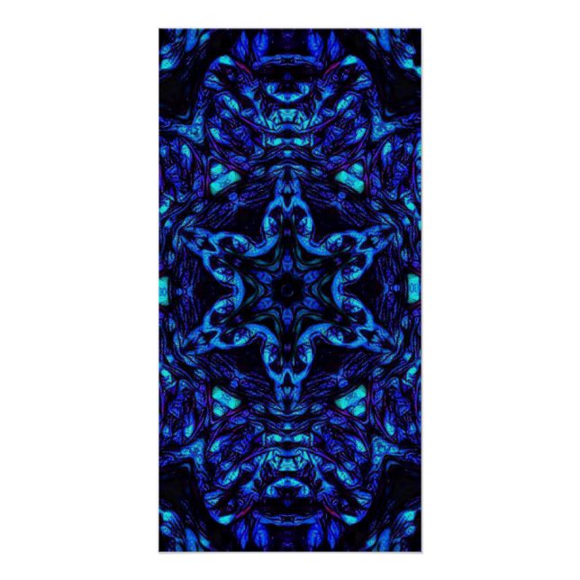 Póster Blued Up (Anverso)