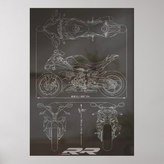 Póster Blueprint S1000RR