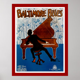 Póster Blues de Baltimore